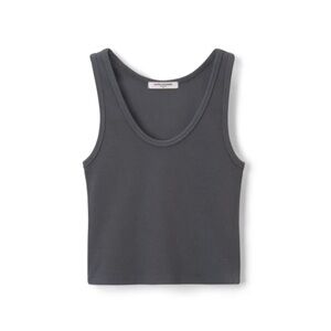 perfectwhitetee Charcoal  (Color: “Night”) Tank Top